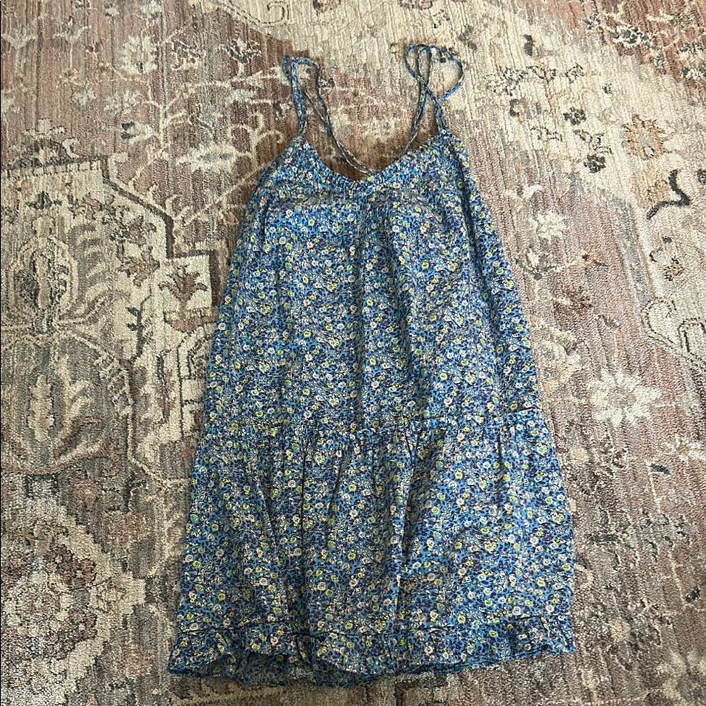 Floral Blue Sundress